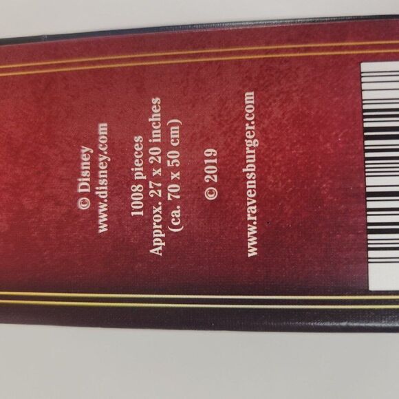 Ravensburger Disney Villainous Queen of Hearts Jigsaw Puzzle 1000 Pce Complete - Picture 7 of 7